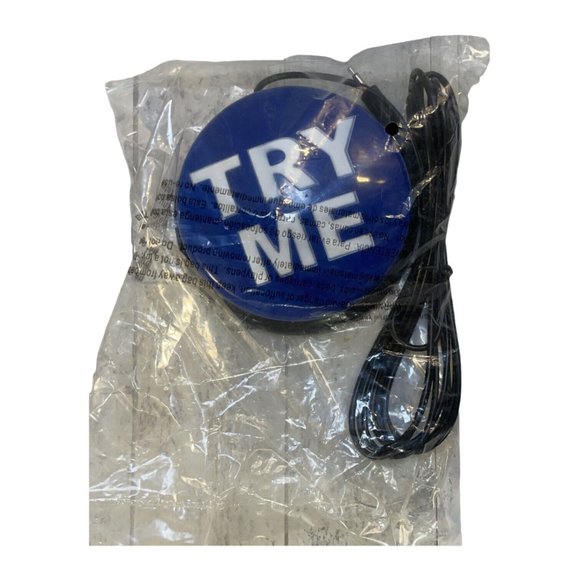 Try Me Button LARGE Animatronics Lowes Home Depot Spirit Halloween Prop Animated - Picture 1 of 3
